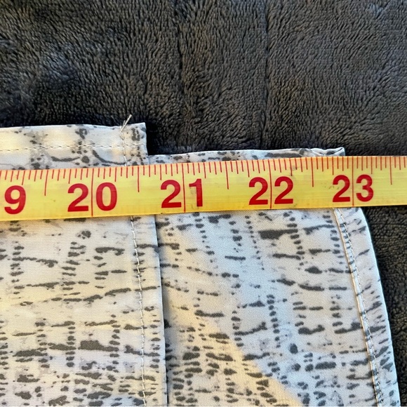 Black Tape Snake Print Tunic Blouse - Picture 6 of 6